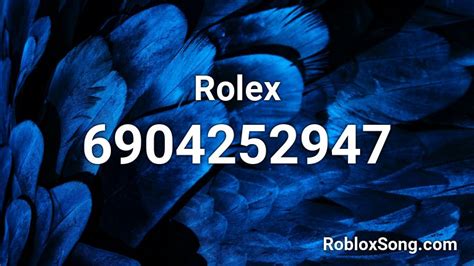 roblox rolex song id|Rolex song id.